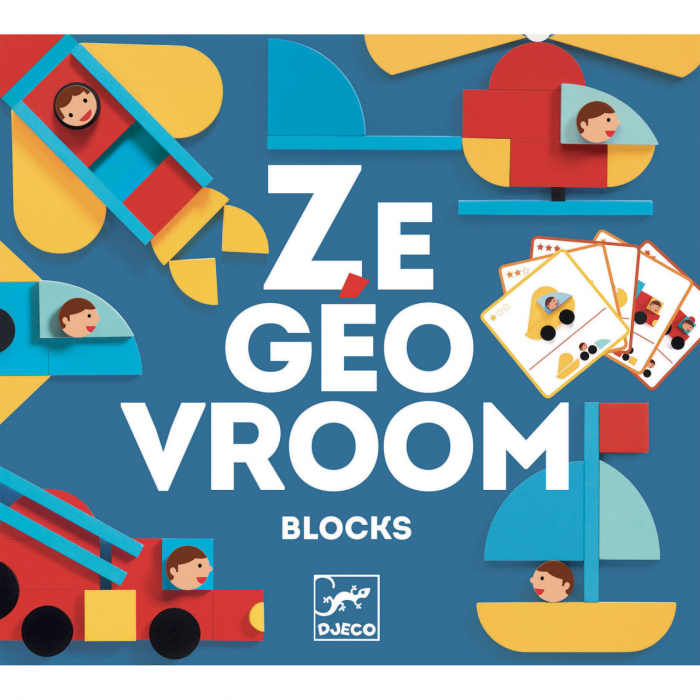 Joc educativ Ze GeoVroom, Djeco [3]