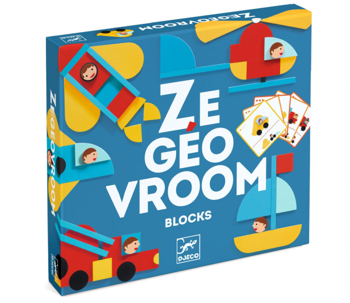 Joc educativ Ze GeoVroom, Djeco [2]