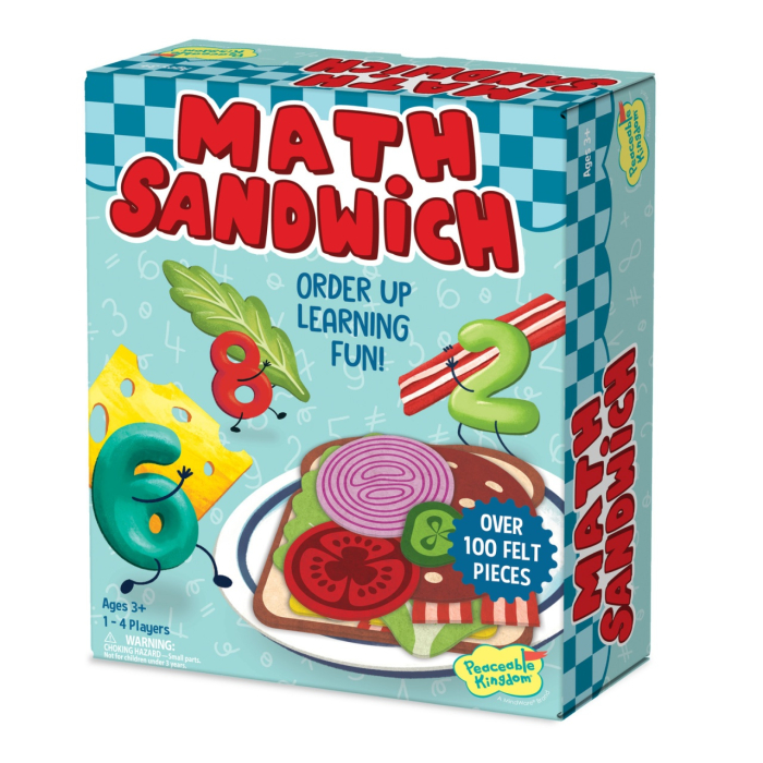 Joc matematic pentru prescolari Math sandwich, Peaceable Kingdom [2]