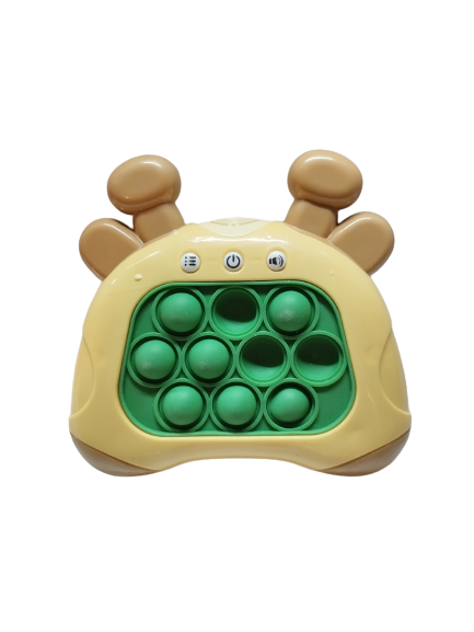 Joc Pop It electronic, interactiv, consola pentru copii si adulti, Antistres, Sunete si Lumini, Portabil, 4 Moduri, Multiplayer, Memorie, Score Mode, Squeeze Poppet, Antistres, Crab [1]