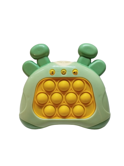 Joc Pop It electronic, interactiv, consola pentru copii si adulti, Antistres, Sunete si Lumini, Portabil, 4 Moduri, Multiplayer, Memorie, Score Mode, Squeeze Poppet, Antistres, Crabusor [1]