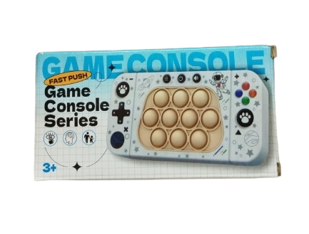 Joc Pop It electronic, interactiv, consola pentru copii si adulti, Antistres, Sunete si Lumini, Portabil, multe Niveluri, 4 Moduri, Multiplayer, Memorie, Score Mode, Squeeze Poppet, Antistres, Consola [3]