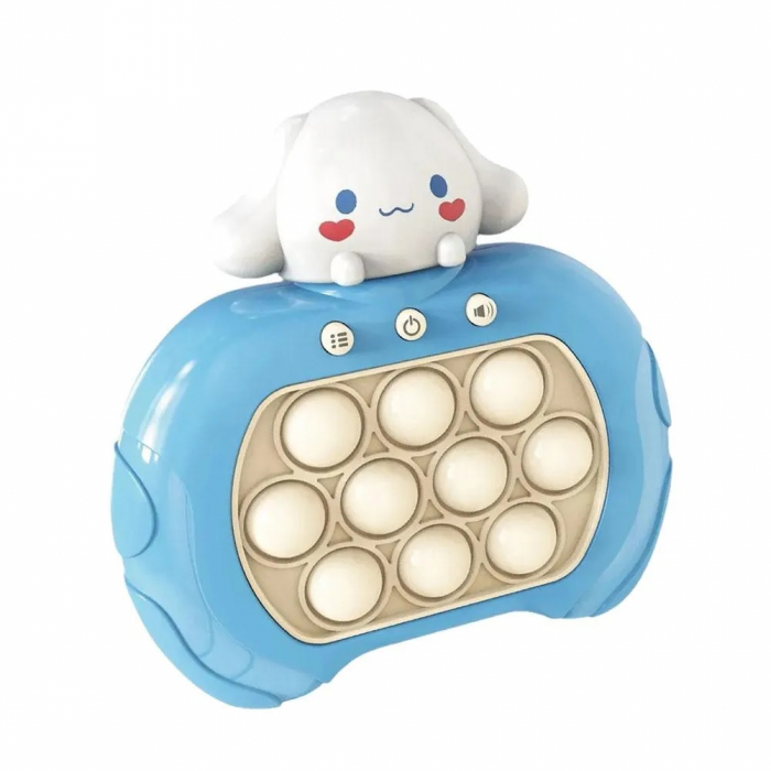 Joc Pop It electronic, interactiv, consola pentru copii si adulti, Antistres, Sunete si Lumini, Portabil, multe Niveluri, 4 Moduri, Multiplayer, Memorie, Score Mode, Squeeze Poppet, Antistres, Cinnamo [1]