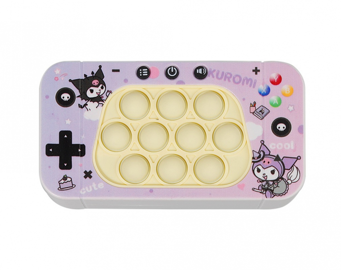 Joc Pop It electronic, interactiv, consola pentru copii si adulti, Antistres, Sunete si Lumini, Portabil, multe Niveluri, 4 Moduri, Multiplayer, Memorie, Score Mode, Squeeze Poppet, Antistres, Consola [1]