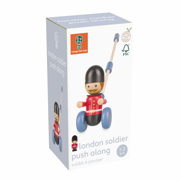 Jucarie de impins soldat londonez, Orange Tree Toys [3]