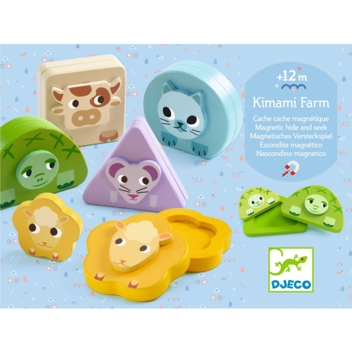 Jucarie educativa bebe Kimami Farm, Djeco [8]