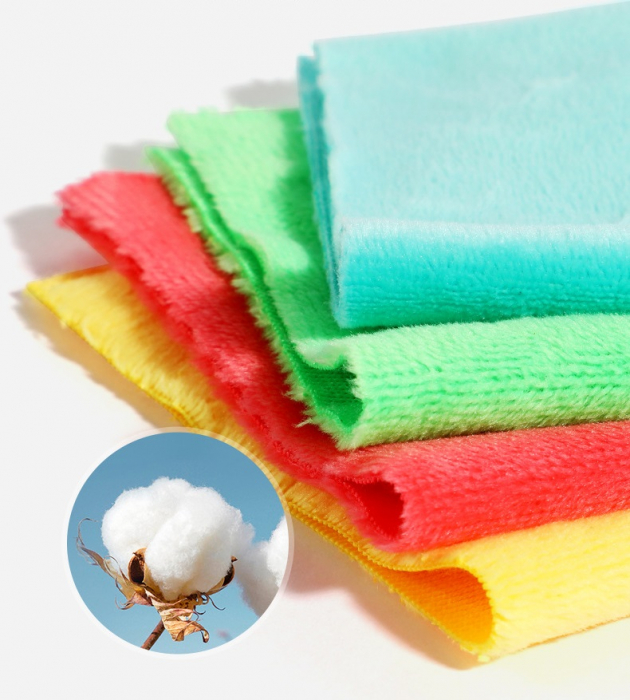 Jucarie educativa si senzoriala bebe, Cutie cu batiste, material textil, Montessori, Litere si forme geometrice, EduJucarii, 3 luni+ [10]