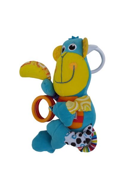 Jucarie pentru bebelusi, invatare timpurie, dezvoltare senzoriala, dentitie fara BPA, 0 luni, multicolor, Gorila - EDUJUCARII [3]