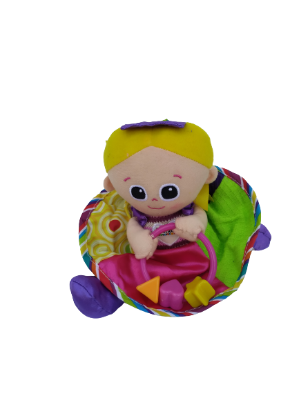 Jucarie pentru bebelusi, invatare timpurie, dezvoltare senzoriala, dentitie fara BPA, 0 luni, multicolor, Printesa Sophie - EDUJUCARII [3]