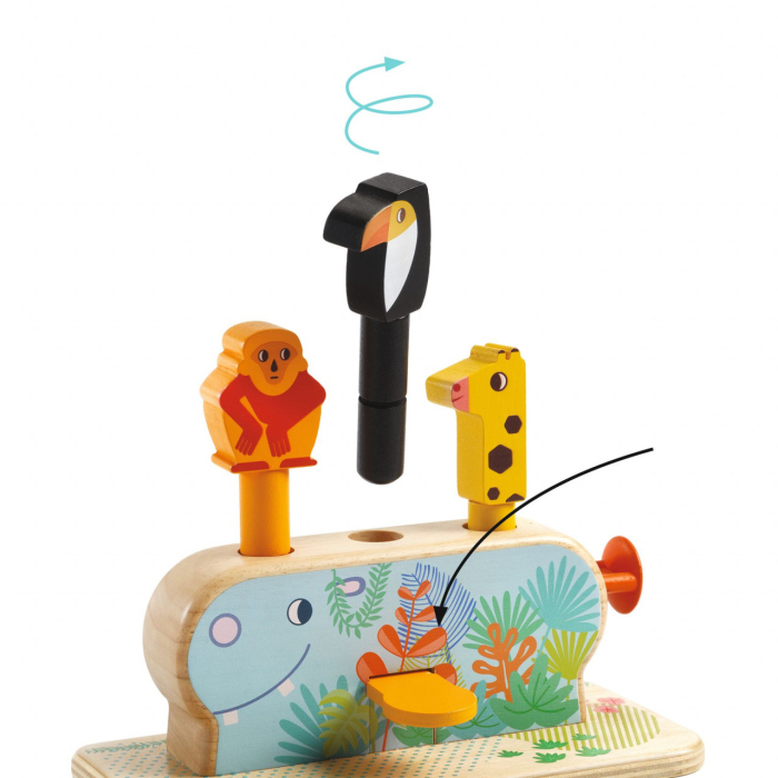 Jucarie pop-up Multi Pop, Djeco [3]