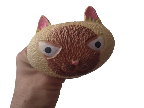 Jucarie Squeeze Squishy antistres Pop Fidget pentru copii si adulti Pisica [7]