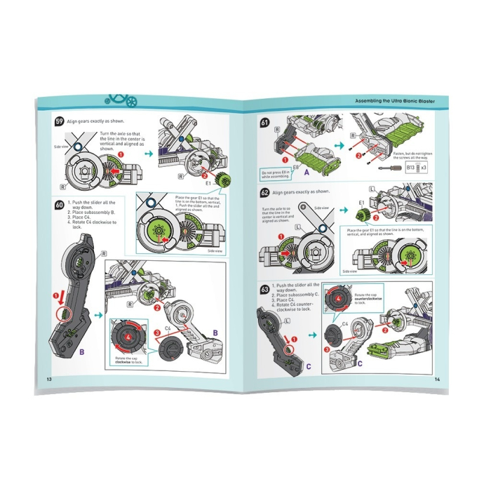 Kit STEM Manusa robotica, Genius Toy [5]