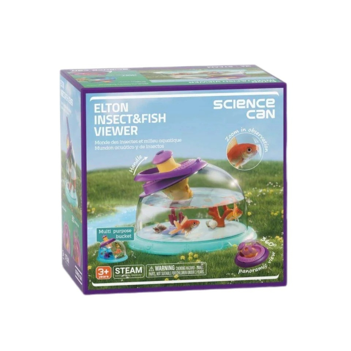 Kit STEM Microscop si acvariu portabil, TopBright [2]