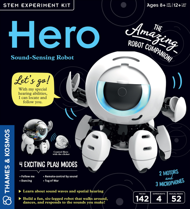 Kit STEM Robot cu detectare sonora, Thames & Kosmos [5]