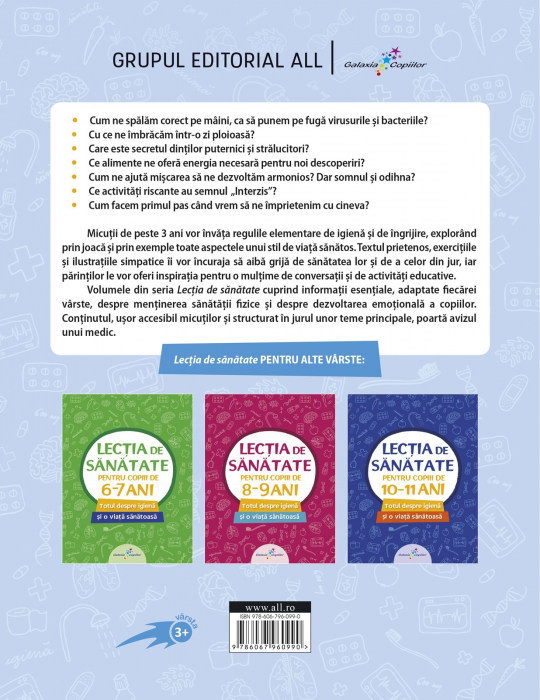 Lectia de sanatate pentru copiii de 3-5 ani, Editura ALL [3]