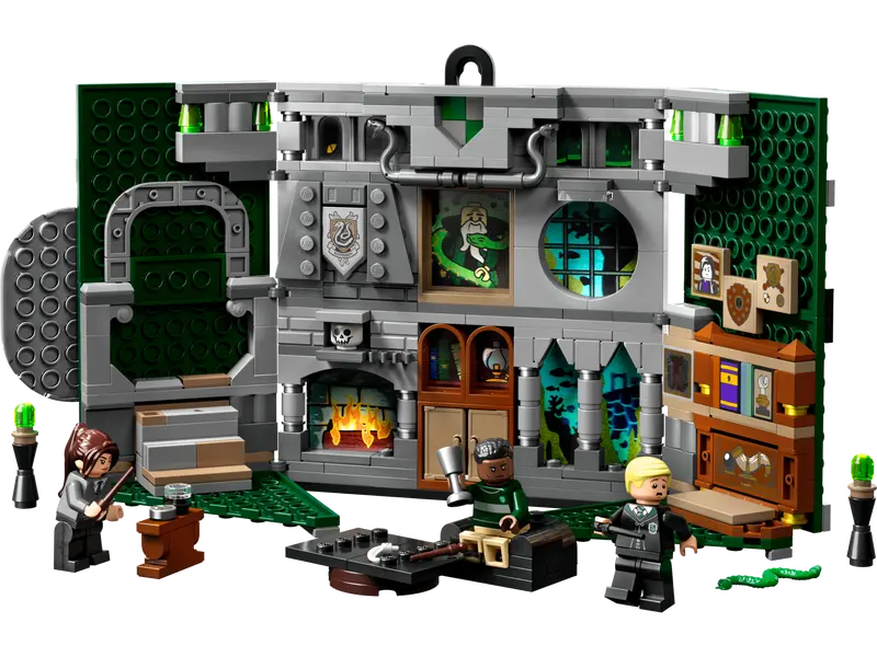 LEGO Harry Potter, Bannerul Casei Slytherin,  76410, 349 piese, 9 ani+ [3]