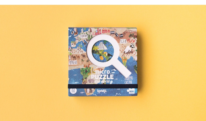 Micro puzzle 600 piese Continente, Londji [4]