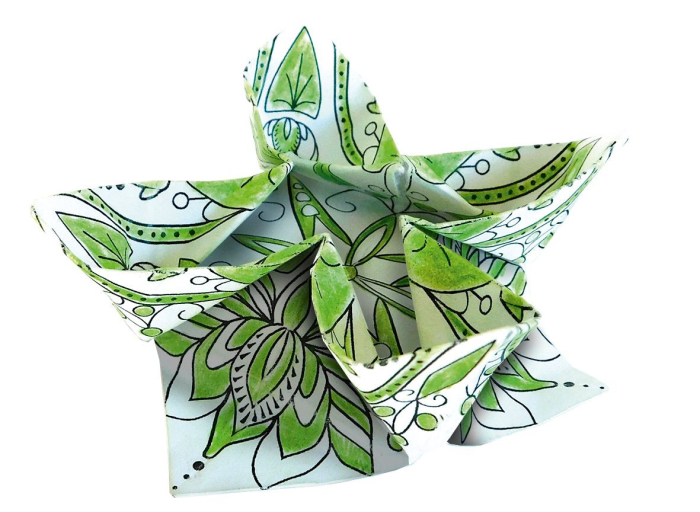 Origami Mandala de colorat, Fridolin [3]