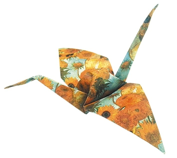 Origami pasari design Van Gogh, Fridolin [3]