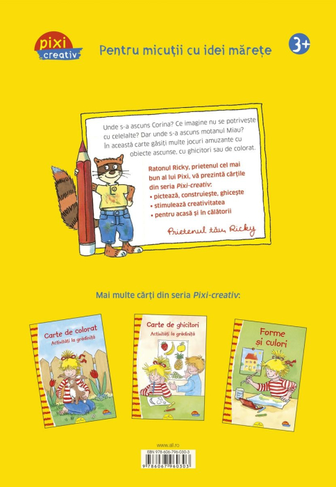Pixi creativ. Unde este motanul Miau? Cauta si gaseste! [2]