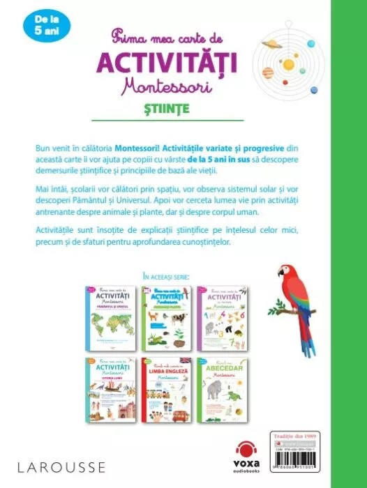 Prima mea carte de activitati Montessori. Stiinte [2]