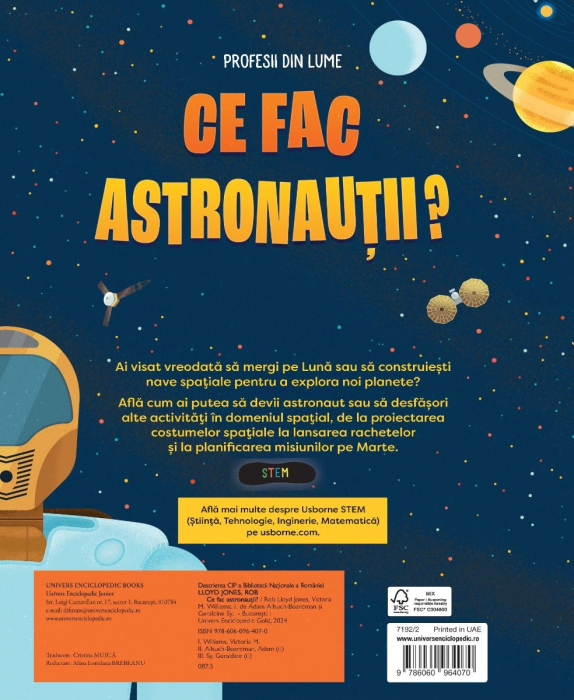 Ce fac astronautii (Usborne) [10]