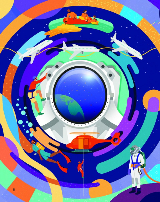 Ce fac astronautii (Usborne) [7]