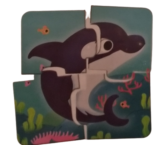 Puzzle Bebe Vietati marine, 8 puzzle-uri cu cate 4 piese fiecare [5]