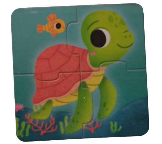 Puzzle Bebe Vietati marine, 8 puzzle-uri cu cate 4 piese fiecare [8]