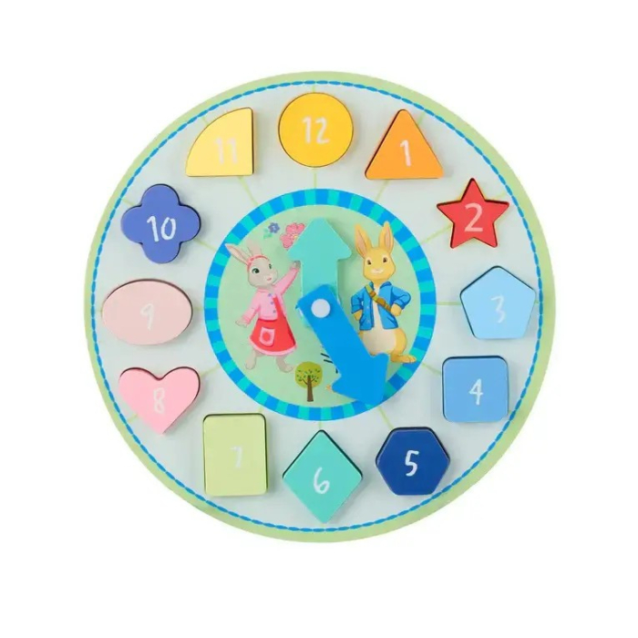 Puzzle ceas Peter Rabbitu2122, Orange Tree Toys [4]