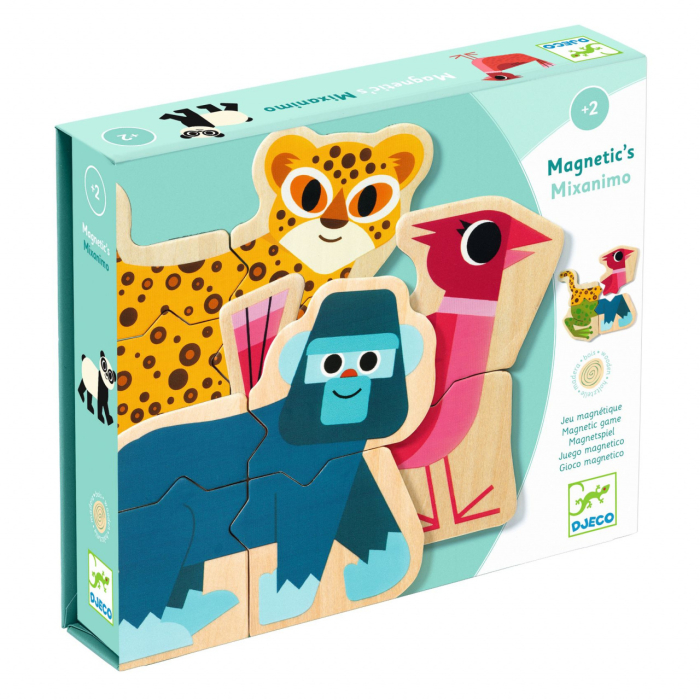 Puzzle cu magneti Mixanimo, Djeco [2]