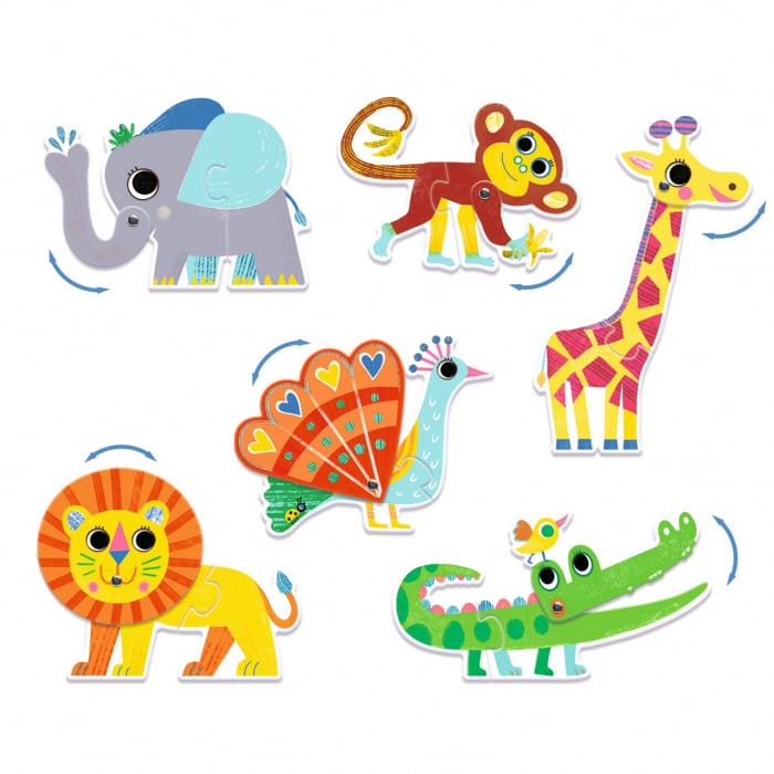 Puzzle duo Articulo Animo, Djeco [2]