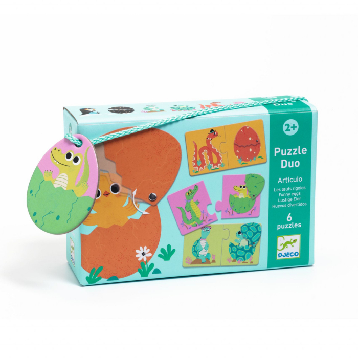 Puzzle duo Puiul din ou, Djeco [2]