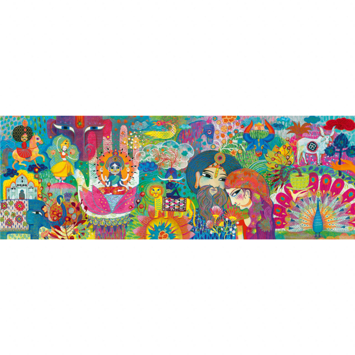 Puzzle galerie Magic India, Djeco [8]