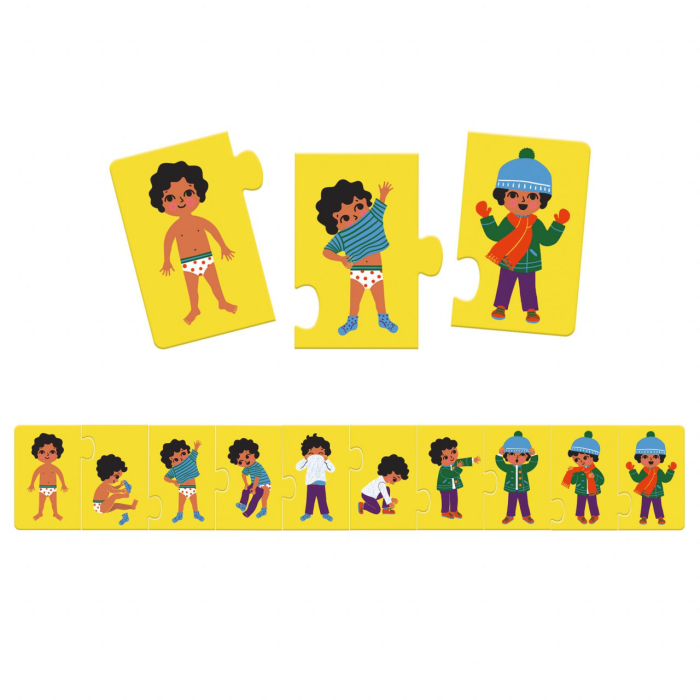Puzzle Ma imbrac singur, Djeco [5]
