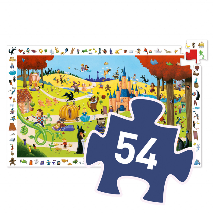 Puzzle observatie Povesti renumite, Djeco [10]
