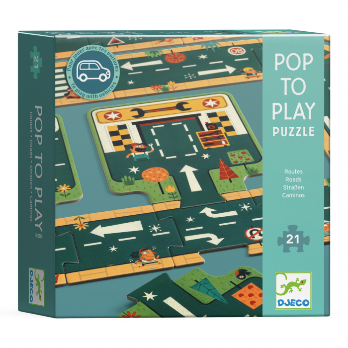 Puzzle Pop to play Drumuri, Djeco [2]