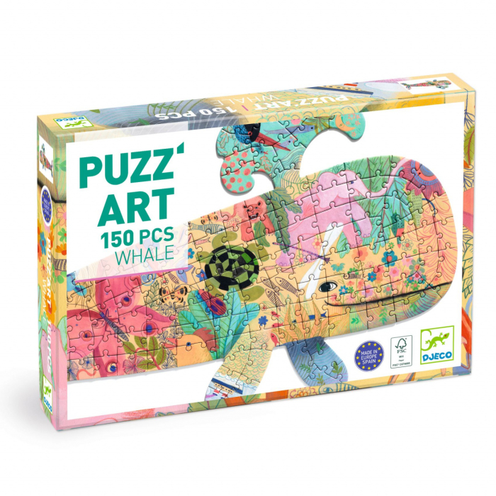 Puzzle Puzz'Art Balena, Djeco [2]