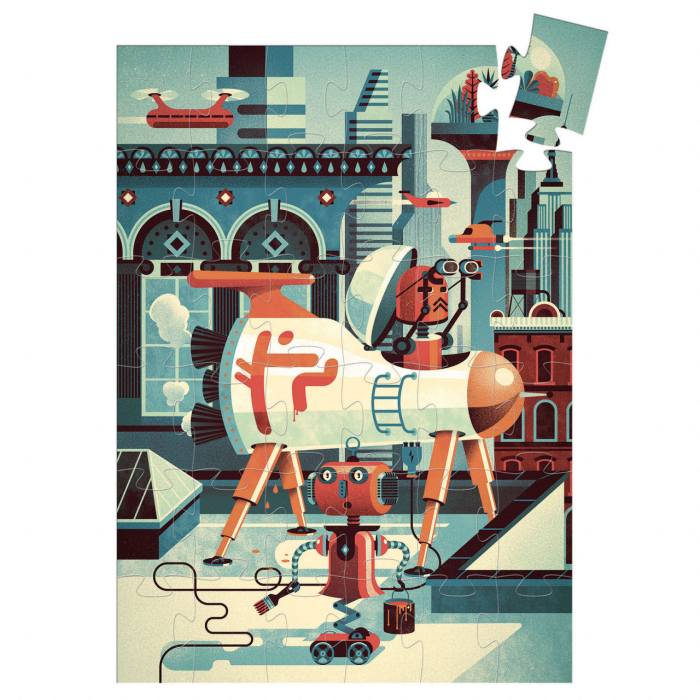 Puzzle Robotul Bob, Djeco [3]