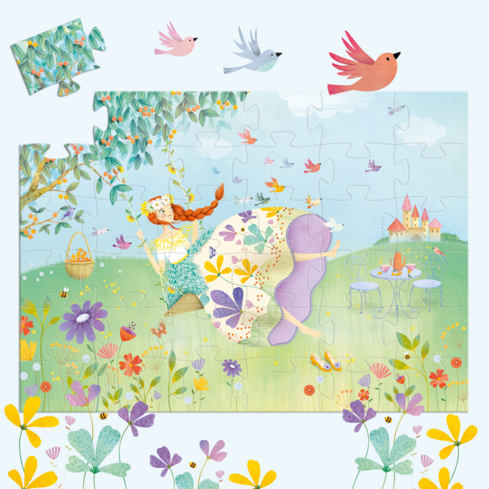 Puzzle Zana primaverii, Djeco [8]