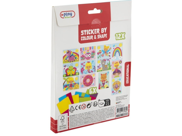 Set abtibilduri pe culori si forme, Grafix, Unicorn [3]