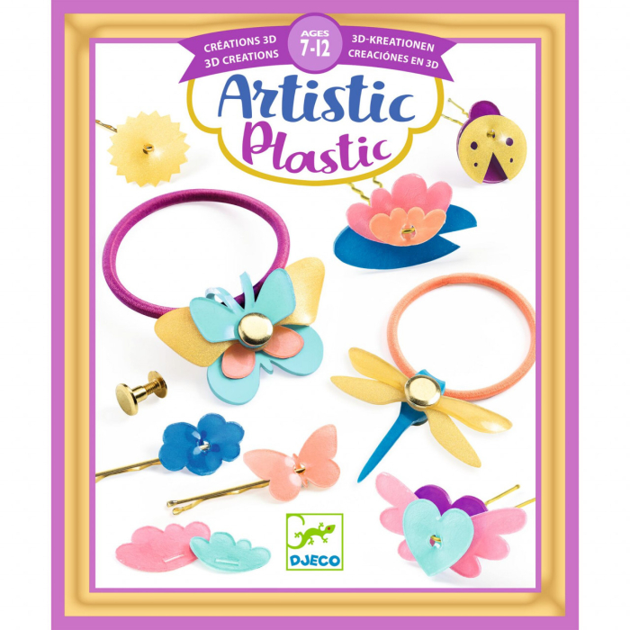 Set creativ Accesorii pentru coafura, Djeco [3]