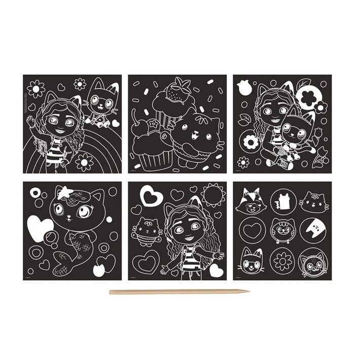 Set creativ de razuit Gabby Dollhouse [2]