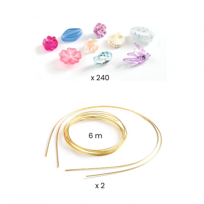 Set creativ diademe printese, Djeco [2]