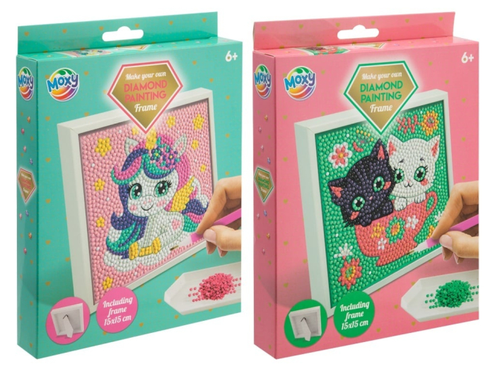 Set creativ DIY, Creeaza propriul tablou, Unicorn, Moxy(Unicorn) Unicorn [3]
