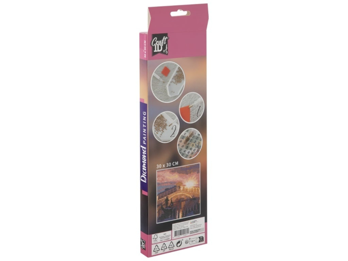 Set creativ pictura cu diamante, Diamond painting, Venetia, Craft Sensations(Venetia) Venetia [2]