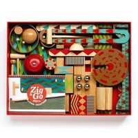 Set de constructie trasee Zig & Go Big Boom 48 piese, Djeco [6]