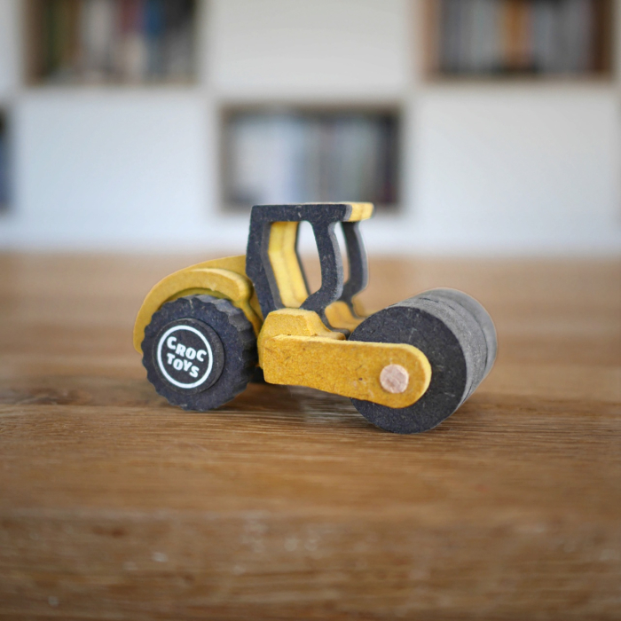 Set de constructie vehicul de santier Buldozerul Fleur, Croc toys [2]