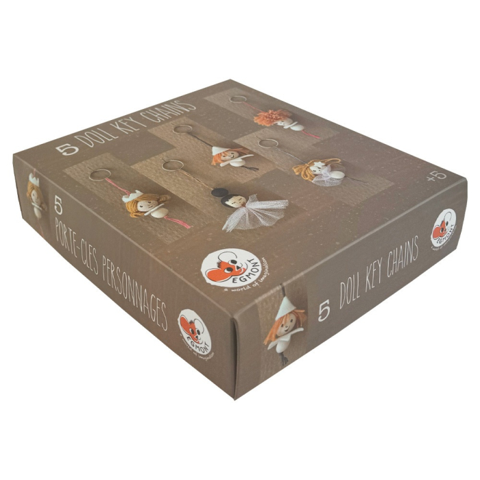 Set DIY brelocuri papusi, Egmont Toys [3]