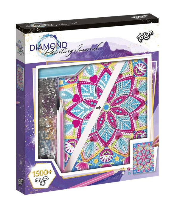 Set DIY Jurnalul meu cu lotus mandala si diamante, Totum [2]